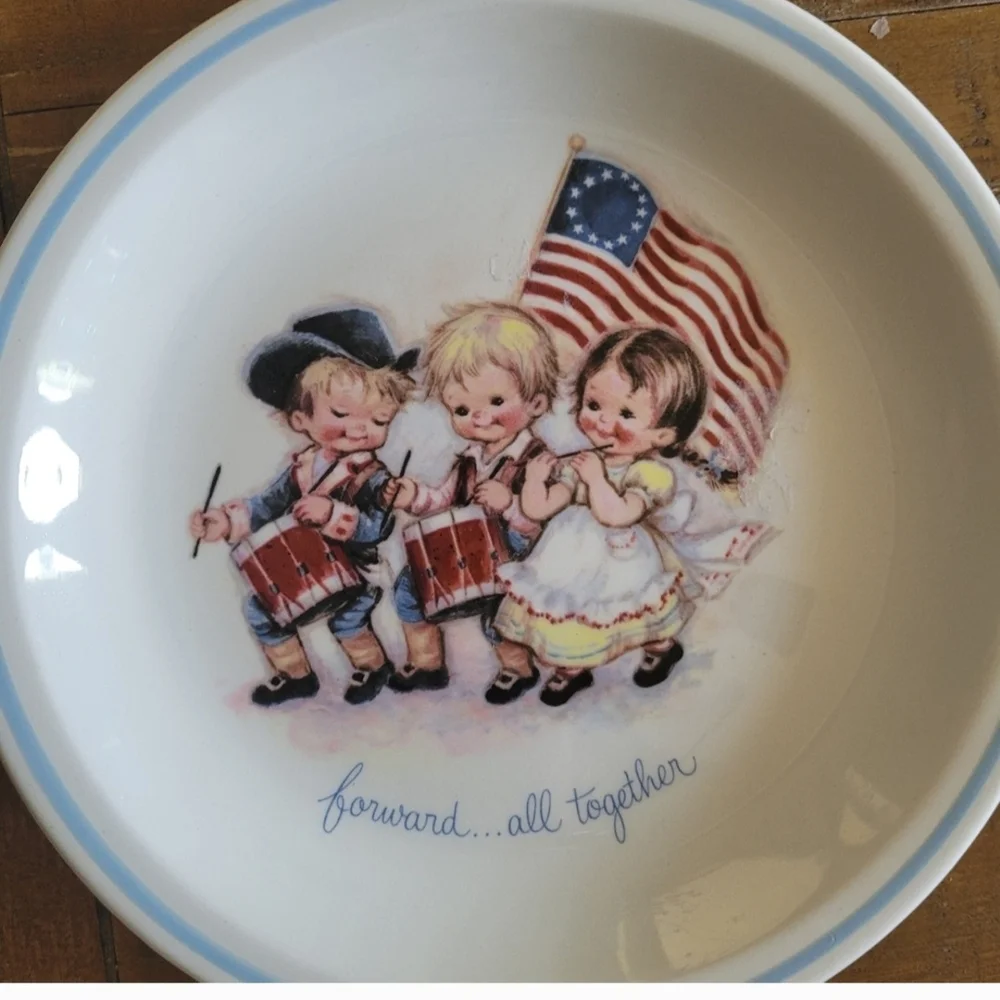 Patriotic Themed Decorative Plates